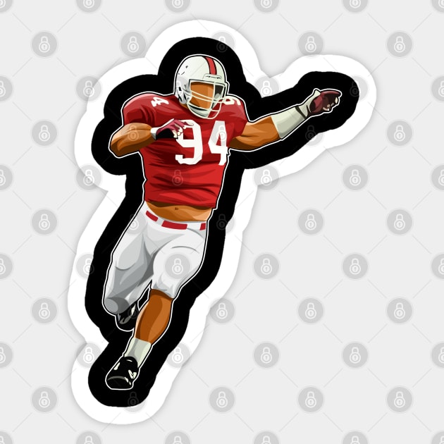 Dwayne Johnson The Rock NFL Sticker by 40yards